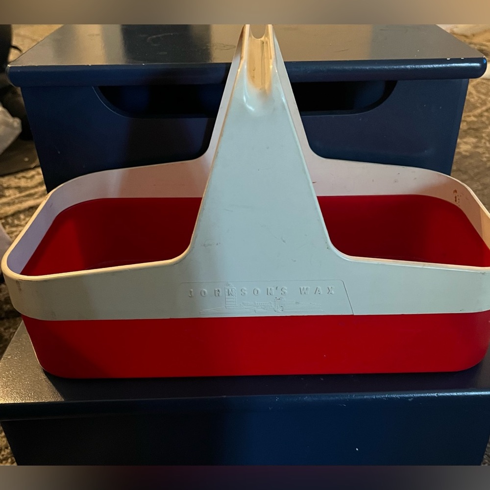 Vintage Johnson Wax Carrier